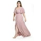 thumbnail image 2 of Vestido largo con abertura Roman Fashion / Tallas Extras, 2010 (Palo de rosa) rosa 38, 2 of 7