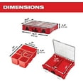 thumbnail image 3 of 48-22-8430 for Milwaukee Tool Packout Organizer, 3 of 4