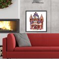 thumbnail image 2 of Kit Con Forma Especial Parcial 5D DIY Cabaña Navidad 40x40cm, 2 of 9