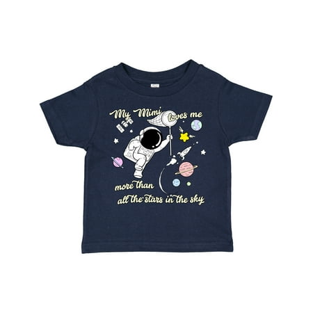 

Inktastic My Mimi Loves Me Gift Toddler Boy or Toddler Girl T-Shirt