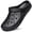 All Black, variant on Unisex Garden Clogs Shoes Slip on Beach for Men and Women Sandals Beach Water Shoes All Black Size 6 Women/4 Men