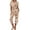 B, variant on Jamicy Cooling Pajamas for Women Summer Home Wear Women's Pajama Set Short Sleeve Shirt and Capri Pants Sleepwear Pjs Sets with Pockets