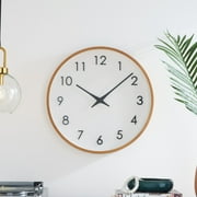Better Homes & Gardens 20 Quartz Modern Indoor Wall Clock, Easy Installation