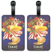 Cirio - Luggage ID Tags / Suitcase Identification Cards - Set of 2