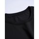 thumbnail image 3 of Camisetas de manga corta con estampado cruzado para hombre, cómodas y casuales, con cuello redondo elástico, ideales para actividades al aire libre, para adultos, hombres, mujeres, adolescentes, jóven, 3 of 4