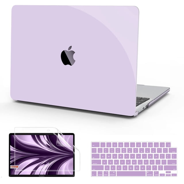 Funda para portátil B BELK MacBook Air 13.6" 2025-2022 Púrpura