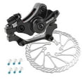 thumbnail image 4 of Juego de frenos de disco de bicicleta, freno de disco de tracción de línea reemplazado con rotor, de freno de disco de bicicleta para piezas d Trasero160, 4 of 8