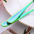thumbnail image 4 of HZXC-Soup Spoon Set, 304 Stainless Steel Table spoon, 6.89 Inch Round Dessert Spoons, Dinner Spoon for Cereal, Porridge, Yogurt, Dishwasher Safe (6, Rainbow), 4 of 4