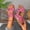 Pink, variant on Women's Wedge Sandals Fashion Casual Slip on Slippers Arch Support Orthopedic Summer Hollow-Out Thick-Soled Beach Sandals Buckles Roman Wedge Heel Slippers
