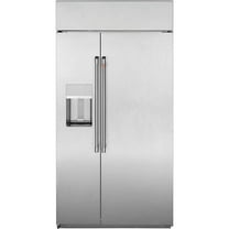 Café CSB42YP2NS1 24.5 Cu. Ft. Stainless Side-by-Side Built-In Refrigerator