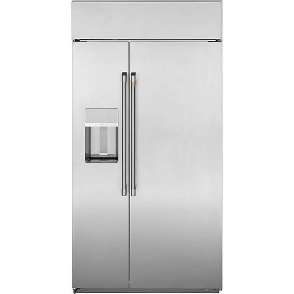 Café CSB42YP2NS1 24.5 Cu. Ft. Stainless Side-by-Side Built-In Refrigerator