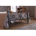 Hodedah Complete Charcoal Metal Bed, Multiple Sizes