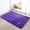 Purple, variant on Under $5! InsCrazy Bathroom Rugs Non-Slip Bathroom Mats Floor Mats Into The Door of The Toilet Door Absorbent Bathroom Bathroom Dormitory Mats Household Carpet 17" x 20"