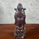 thumbnail image 4 of Ebony wood carved God of Wealth figurine, solid wood carving of the God of Wealth, a wooden handicraft to bring wealth and good fortune., 4 of 4