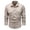 White, variant on Dpytoraw Mens Hoodless Long Sleeve Solid Color Coat Pocket Shirt Coat Autumn Male Leisure Style Retro Western Style