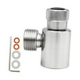 thumbnail image 2 of Adaptador de cilindro de CO2 Conector de cilindro de CO2 Fácil instalación Piezas compactas para máquina de refrescos TR21-4 a W21.8-14 para máquina, 2 of 8