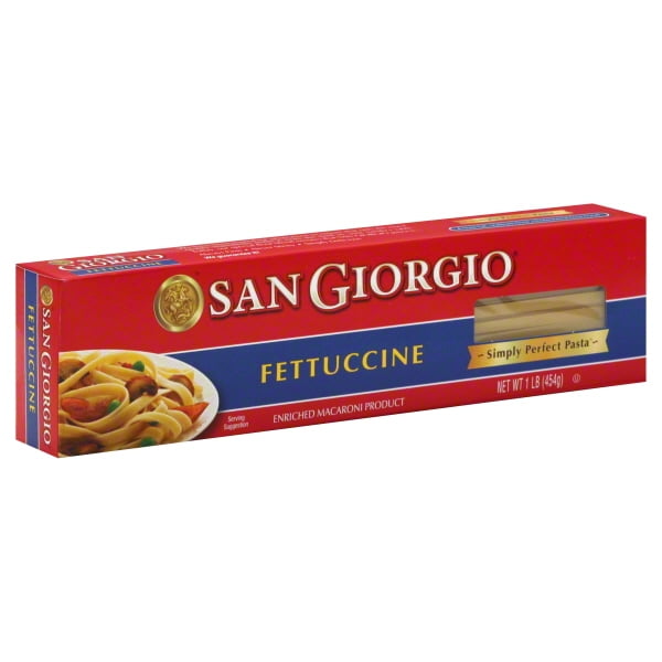 San Giorgio Fettuccine Pasta, 16-Ounce Box