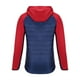 thumbnail image 3 of Dolkfu Sudadera con capucha para hombres de color combinado, chaqueta deportiva con cremallera completa, chaqueta ligera y de combinación para hombres. L, 3 of 7