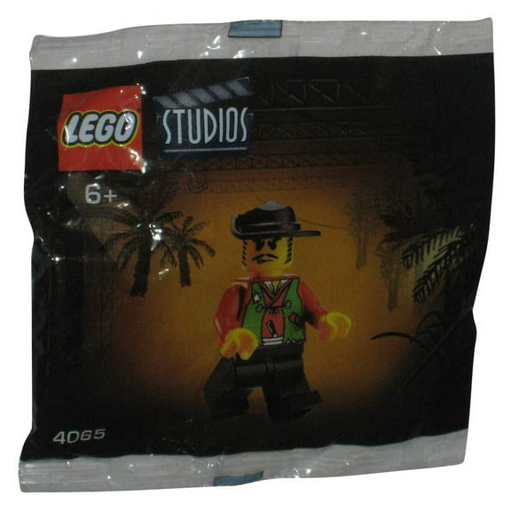 LEGO Studios (2001) Jurassic Park III Actor Building Toy Mini Figure Bagged Set 4065
