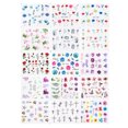 thumbnail image 3 of Minnieouse VENTA CALIENTE 5 unids Rose Flower Nail Stickers Calcomanías Nail Art Decors Glitter Home Salon Hand Tip Beauty Tool Type5 NO5 Minnieouse MJ12571-03, 3 of 6