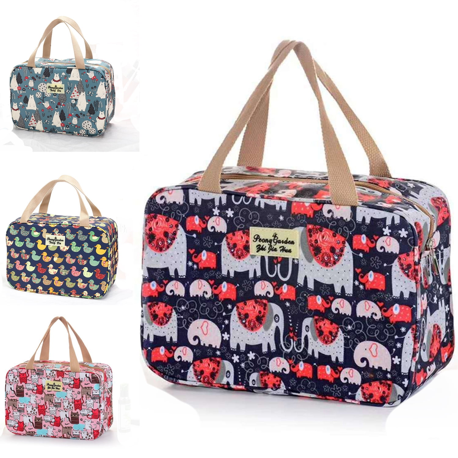 Toilet Bag Bathroom Storage Case for Women Girls Ladies
