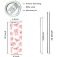thumbnail image 2 of Cute Pink Pig Skinny Tumblers with Lids and Straws, Stainless Steel Vacuum Insulated Double Wall Travel Tumbler Cups 20 OZ for Kids Women, 2 of 6