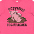 thumbnail image 4 of Inktastic Future Pig Farmer with Cute Pig Family Youth T-Shirt, 4 of 5