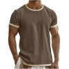 thumbnail image 5 of Enridrech Men's Cotton Linen T Shirts Crew Neck Short Sleeve Tshirt Loose Casual Summer Tee Breathable Top for Men, 5 of 5