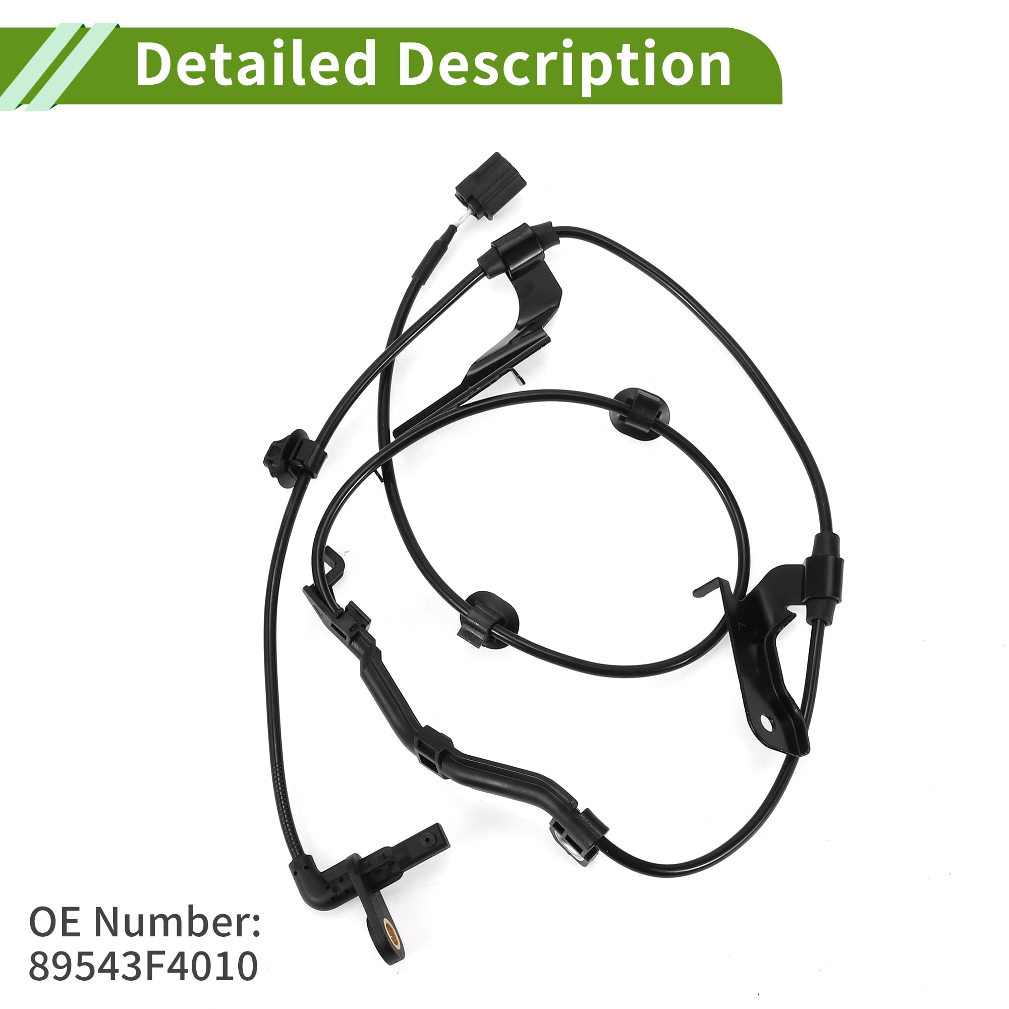Unique Bargains ABS Wheel Speed Sensor on Front Left Vehicle