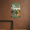 thumbnail image 4 of 1 Pc Metal Sign Wall Art Print Poster For Home Yard Coffee Shop Wall Decoration, 4 of 6
