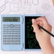 thumbnail image 2 of Calculadora electrónica Pisexur para hombres, calculadora científica con pantalla LCD de 12 dígitos y doble línea, calculadora multifuncional para oficina, aprendizaje, escritura a mano en casa, elec, 2 of 7