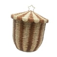 thumbnail image 1 of veasfak Storage Basket Paper Rope Multipurpose with Lid Container Laundry Basket Bin 37cmx43cm, 1 of 9