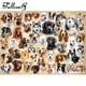 thumbnail image 1 of FULLCANG-pintura de diamante 5d diy, kit de punto de cruz de perro bonito, mosaico de diamantes de imitación, bordado de animales, decoración del hogar para mascotas, FG1386, 1 of 3