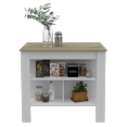 thumbnail image 6 of ANTIBACTERIAL DELOS KITCHEN ISLAND WHITE-LIGHT OAK, 6 of 8