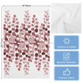 thumbnail image 5 of Red Eucalyptus Leaves Kitchen Towels Set of 3, Water Absorbent Dish Towel, Watercolor Floral Leaf Plants Decorative Hand Towels - Quick Drying Cloth for Cooking Baking, 18x28 Inch, 5 of 8