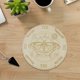 thumbnail image 5 of Tablero de de rebanada de madera con estrels Diseño de pa tablero de de adivinación con colgante Sunnimix Placa de madera de astrología, 5 of 7