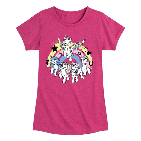 My Little Pony - Empowerment Group - Girls Fitted Short Sleeve Tee