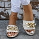 thumbnail image 2 of Amzcrzy Zapatos de mujer,Zapatos de mujer,Zapatillas de mujer, Sandalias planas de mujer, sandalias de playa para mujer, zapatillas casuales antideslizantes de verano Sandalias Mujer Zapatillas De Ca, 2 of 4