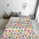 thumbnail image 5 of Fotbe Tulips Flowers Manta de Franela Acolchonada con Estampado, Súper Suave y Esponjosa, Extra Grande para Sofá, Cama, Uso Todo el Año-80"x60", 5 of 7