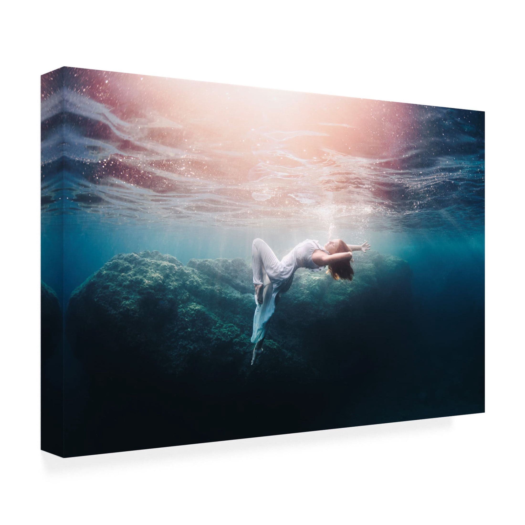 Canvas Wall Art - Davide Lopresti 'Sofie' Wall Art for Living Room, Bedroom, or Office Décor by Trademark Fine Art - 19 x 12 Inches