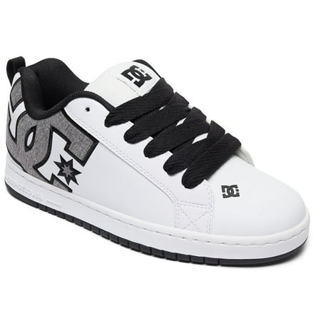 white leather dc shoes