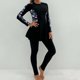 thumbnail image 4 of Traje de baño de dos piezas con estampado de moda y cintura alta conservador para mujer. Traje de baño de dos piezas para mujer. Trajes de baño tankini para mujer. Trajes de baño de 2 piezas para muje, 4 of 7
