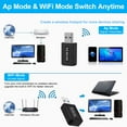 thumbnail image 3 of USB Wifi Adapter for PC/Desktop/Laptop, 1300M Dual Band 5G /2.4G USB 3.0 WiFi Dongle Wireless Network Adapter Fit for Windows 10/8/8.1/7/XP/11, Mac OS, 3 of 7