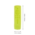 thumbnail image 2 of Pawsdot 1Set Green Silicone TV Controller Cover Protective Case with Hanging Rope for Easy Storage, 2 of 5
