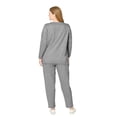 thumbnail image 2 of Woman Within Plus Size Petite Fleece Sweatshirt Set, 2 of 5
