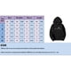 thumbnail image 2 of Sudadera ligera con cremallera Gibobby estampado de electrograma casual para mujer negro S, 2 of 2