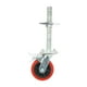 thumbnail image 1 of Rueda giratoria de 6" para andamios, de alta resistencia, fácil de usar, con de 360 ​​grados, ideal para estanterías en de, 1 of 9