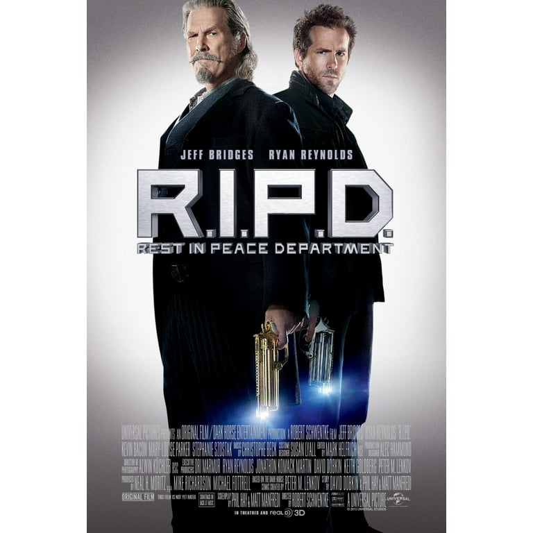 Ripd R.I.P.D. Movie Poster 24x36 24inx36in Poster 24x36 Multi-Color Square  Adults AB Posters
