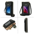 EEEkit Leather Touch Screen Cell Phone Purse, Small Crossbody Phone Bag