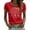 Red#9527, variant on Women's Cinco De Mayo Short Sleeve T-Shirts Crew Neck Skeleton Dabbing Tshirts Mexican May 5Th Tee Tops for Women